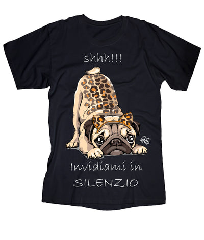T-shirt Donna Shhh Wild - Gufetto Brand 