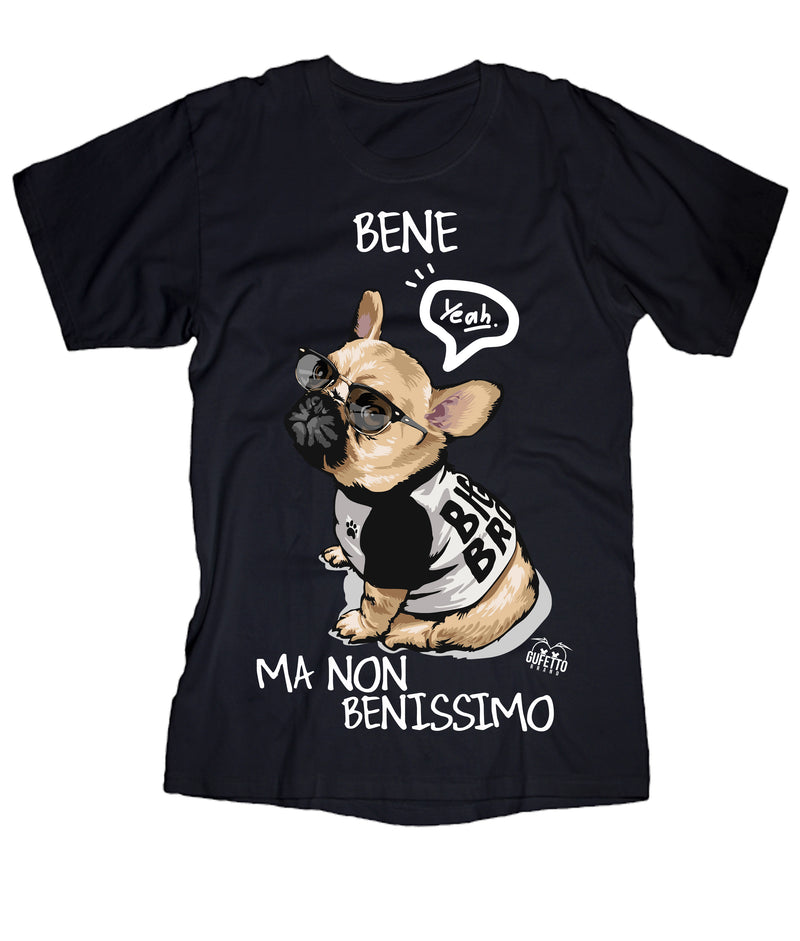T-shirt Donna  BENE ( B268 ) - Gufetto Brand 
