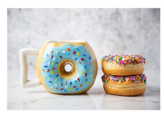 Tazza Donuts Celeste - Gufetto Brand 