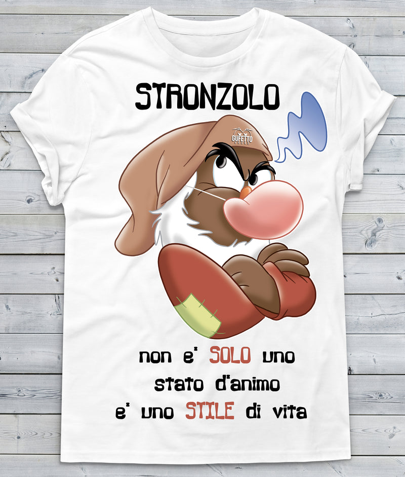 T-shirt Donna STRONZOLO - Gufetto Brand 