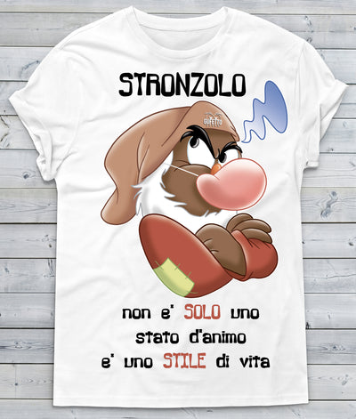 T-shirt Uomo STRONZOLO - Gufetto Brand 