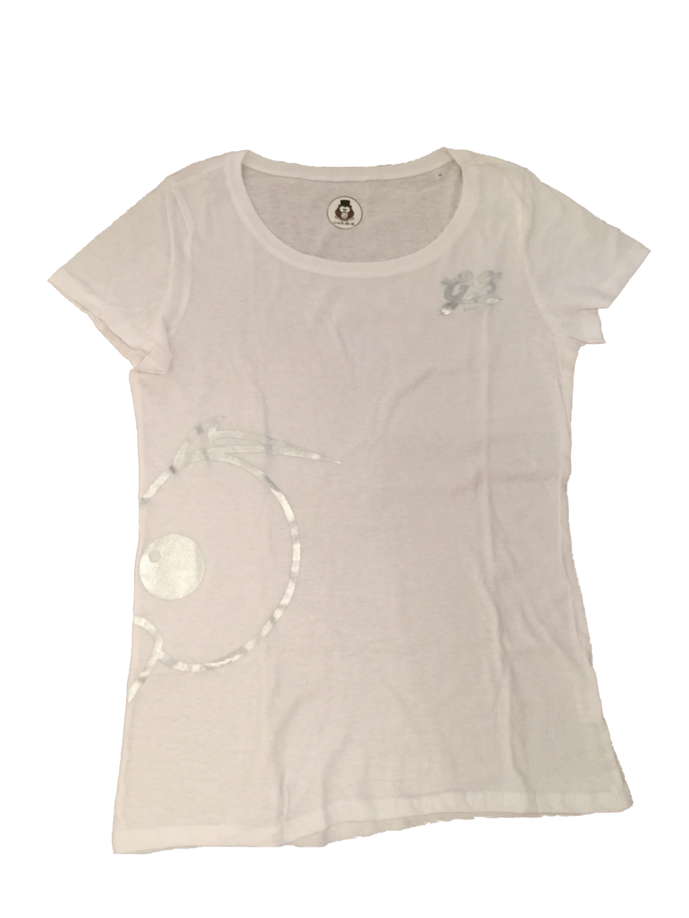 T-shirt Luxury One Uomo Occhi Argento - Gufetto Brand 