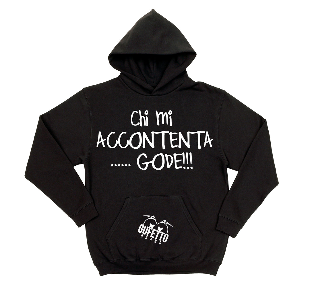 Felpa uomo  Chi mi ( M296 ) - Gufetto Brand 