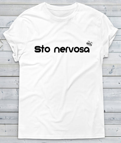 T-shirt Donna Sto Nervosa - Gufetto Brand 