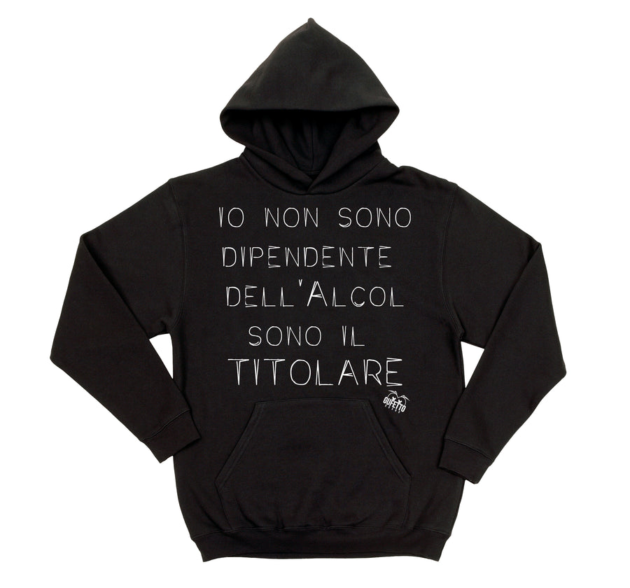 Felpa uomo ALCOL - Gufetto Brand 