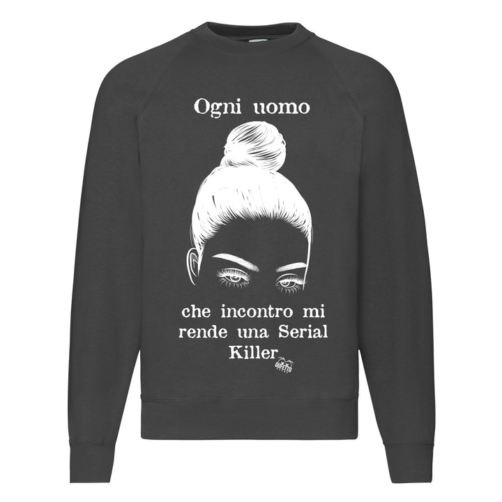 Felpa Classic Donna Ogni Uomo ( D472 ) - Gufetto Brand 