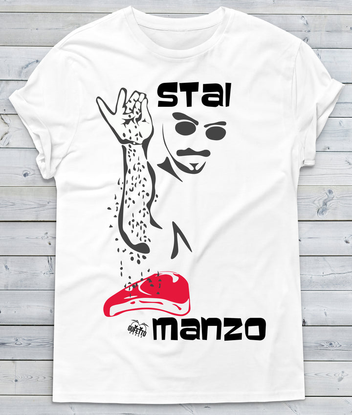 T-shirt Uomo MANZO ( C824 ) - Gufetto Brand 
