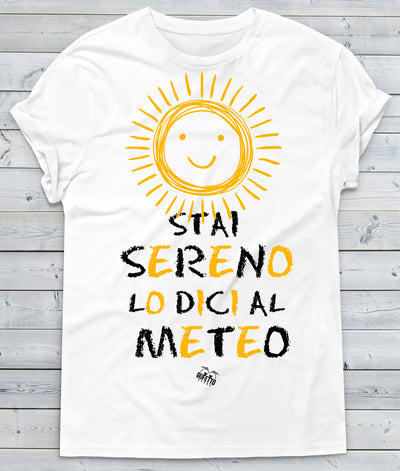 T-shirt Uomo Stai Sereno - Gufetto Brand 