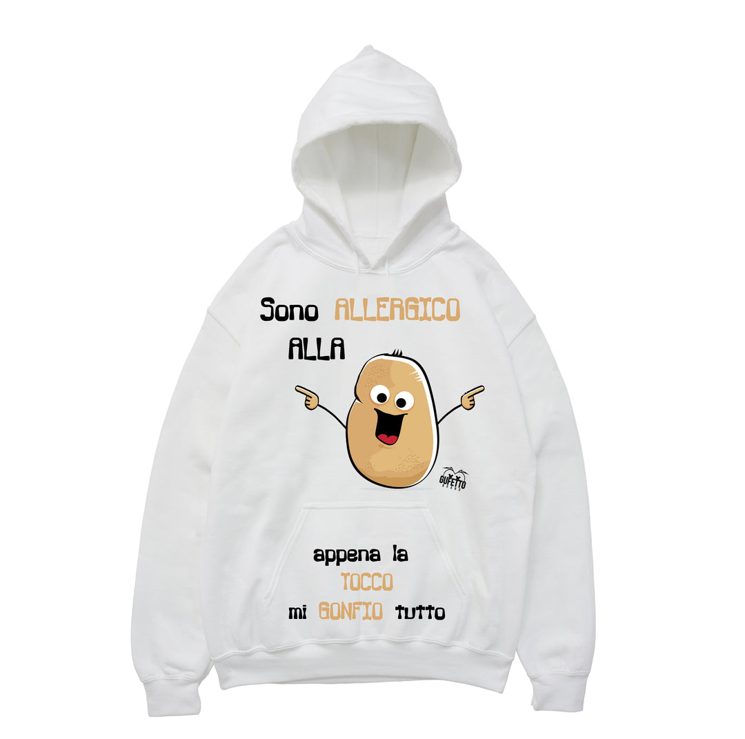 Felpa uomo Patata ( H573 ) - Gufetto Brand 