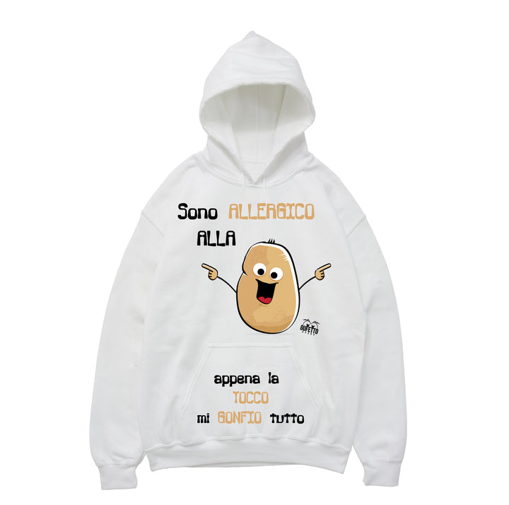 Felpa uomo Patata ( H573 ) - Gufetto Brand 