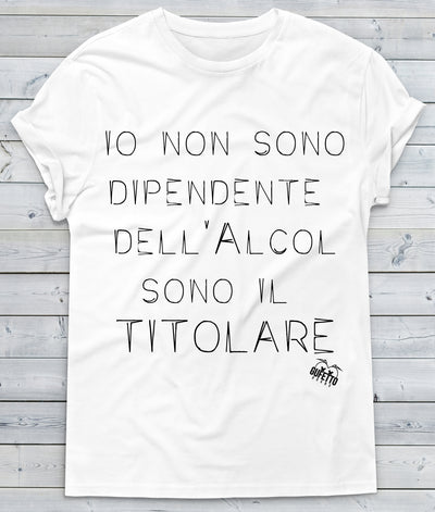 T-shirt Donna ALCOL - Gufetto Brand 