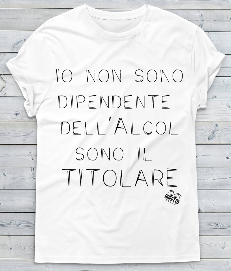T-shirt Uomo ALCOL - Gufetto Brand 