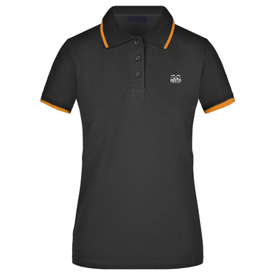 Polo Donna  Occhi Dark ( logo ricamato ) - Gufetto Brand 