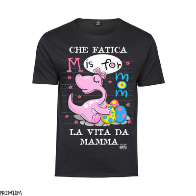 T-shirt Donna  MAMMA  ( L830 ) - Gufetto Brand 