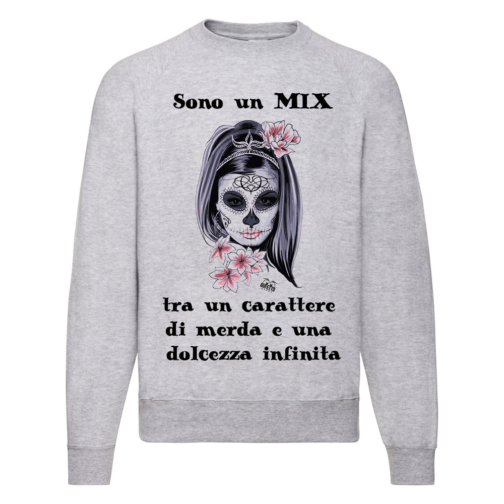 Felpa Classic Donna MIX  ( K941 ) - Gufetto Brand 