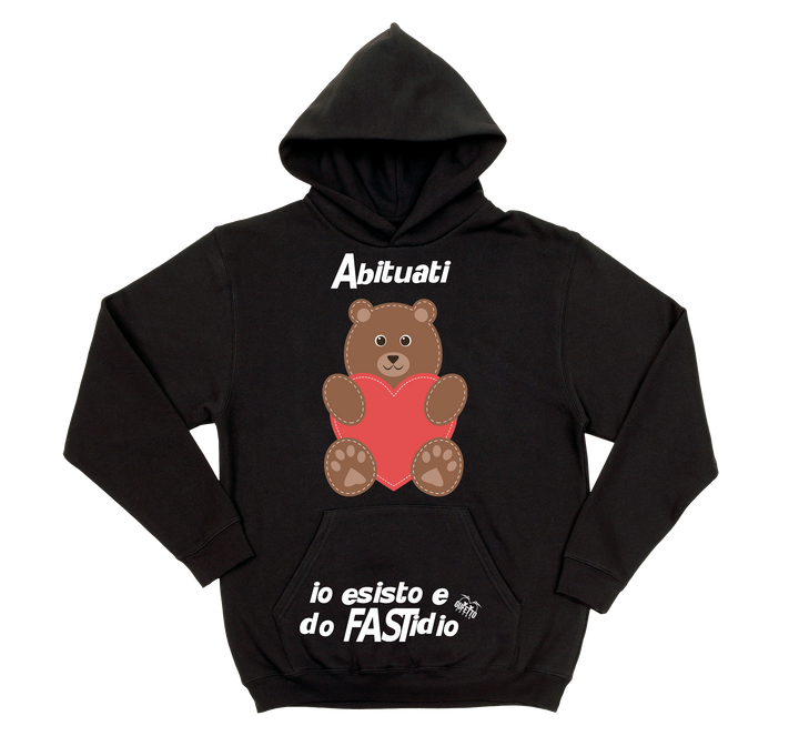 Felpa donna Abituati Baby Bear - Gufetto Brand 