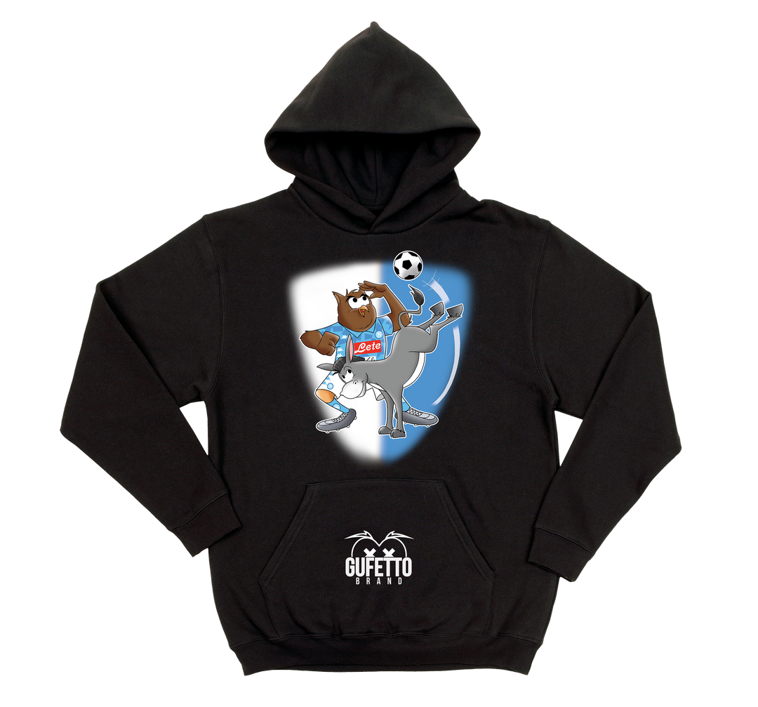 Felpa uomo Soccer Gufetto Azzurro - Gufetto Brand 
