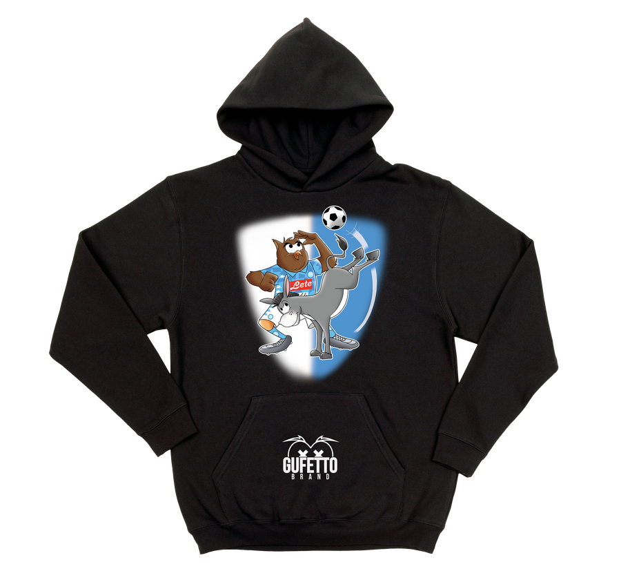 Felpa uomo Soccer Gufetto Azzurro - Gufetto Brand 