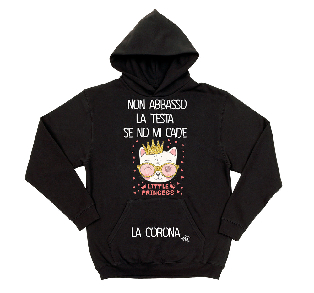 Felpa donna Corona - Gufetto Brand 