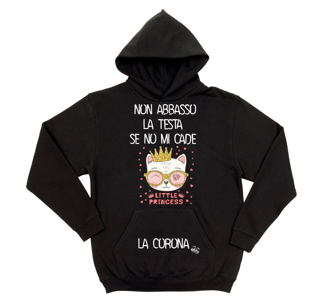Felpa donna Corona - Gufetto Brand 