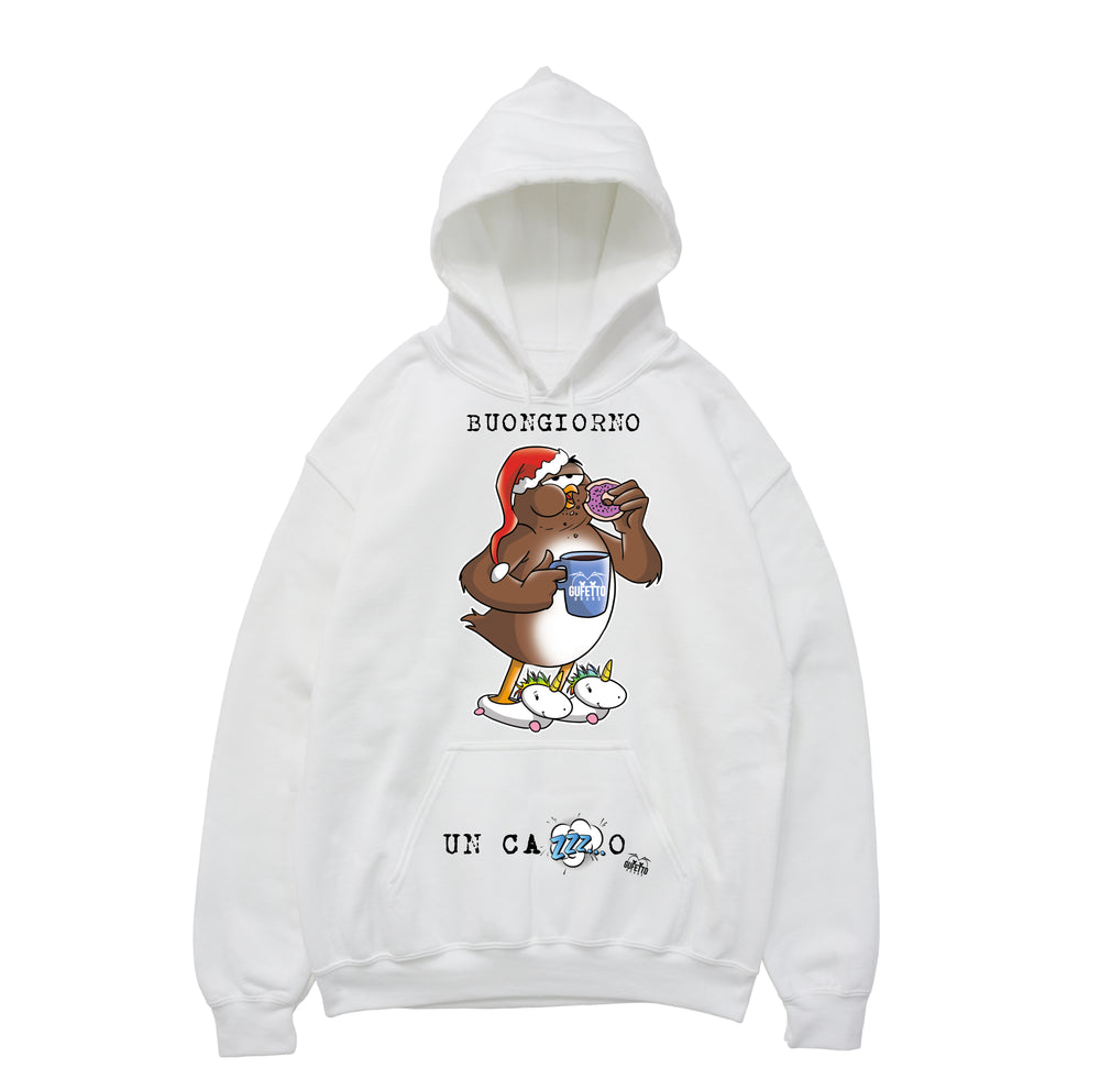 Felpa uomo Buongiorno ( J890 ) - Gufetto Brand 