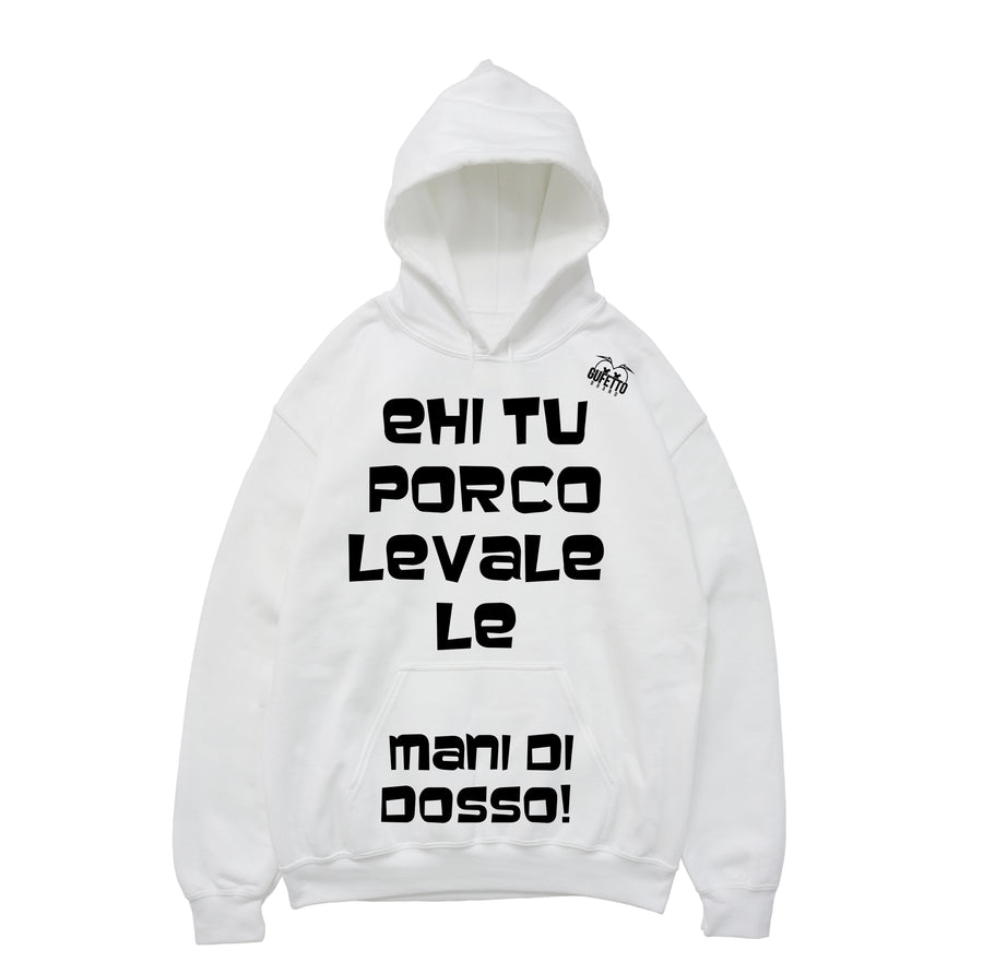 Felpa donna Ehi tu - Gufetto Brand 