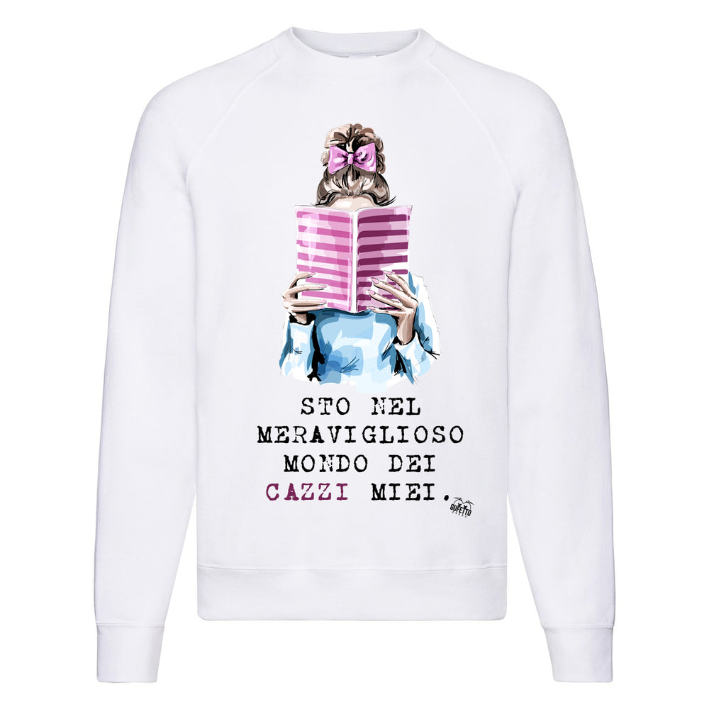 Felpa Classic Donna Cazzi Miei  ( H378 ) - Gufetto Brand 