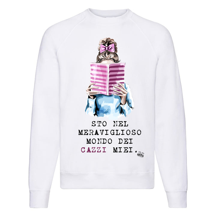 Felpa Classic Donna Cazzi Miei  ( H378 ) - Gufetto Brand 