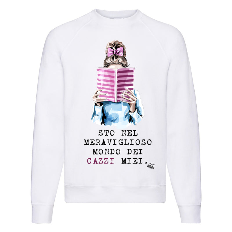 Felpa Classic Donna Cazzi Miei  ( H378 ) - Gufetto Brand 