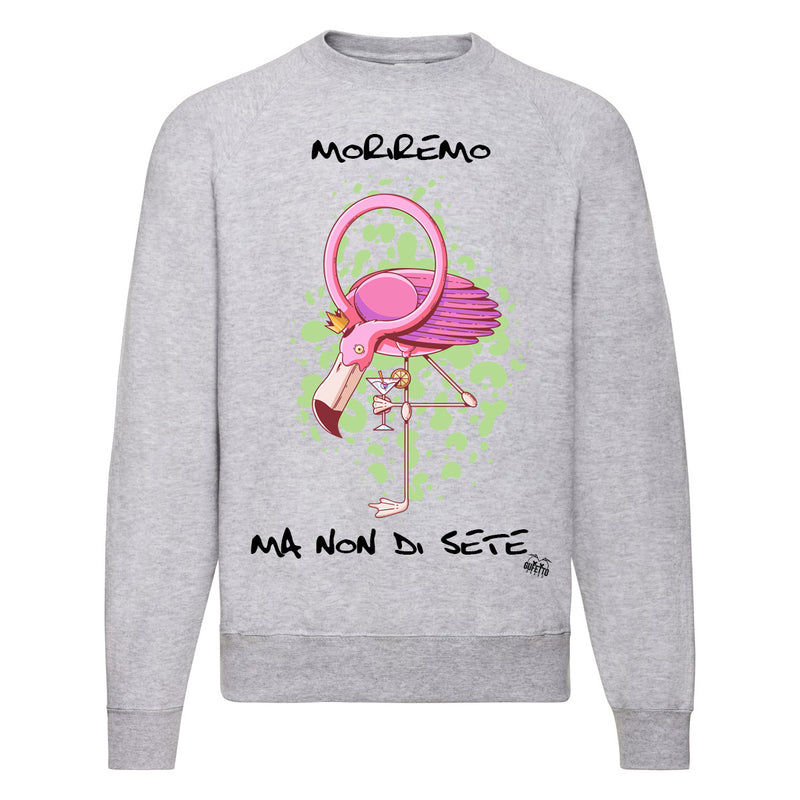 Felpa Classic  Uomo Donna Pink D. ( Z098 ) - Gufetto Brand 
