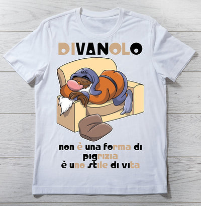 T-shirt Uomo I 7 Nani del dopo Pranzo DIVANOLO ( D62051 ) - Gufetto Brand 