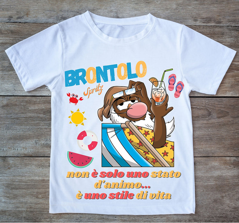 T-shirt Uomo BRONTOLO SPRITZ EDITION ( B4987345 ) - Gufetto Brand 
