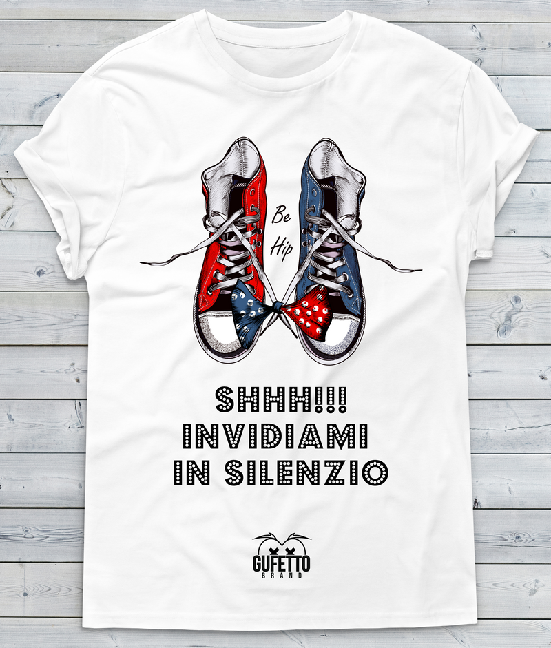 T-shirt Donna Shhh - Gufetto Brand 