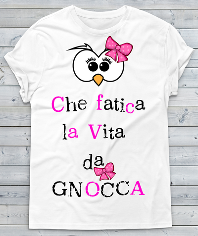 T-shirt GNOCCA Donna Bianca Outlet - Gufetto Brand 