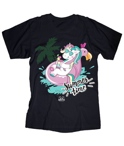 T-shirt Uomo Summer time Unicorn - Gufetto Brand 