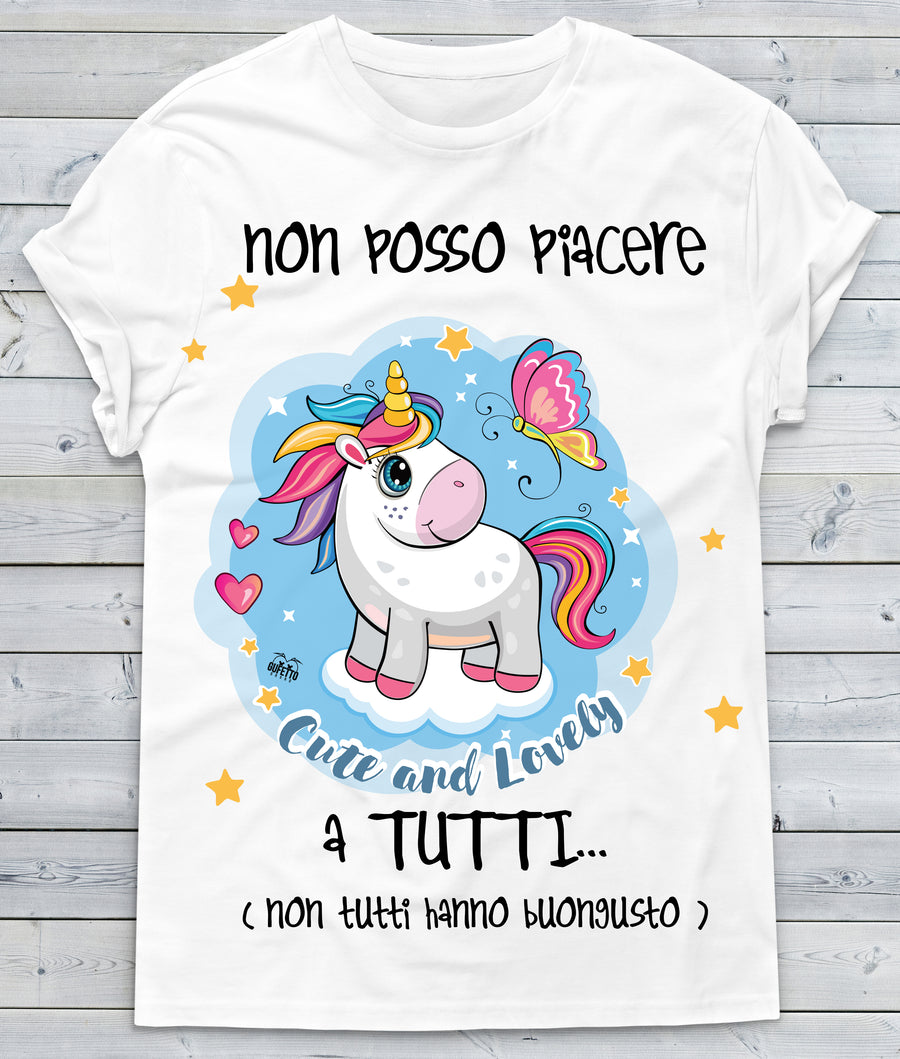 T-shirt Donna  Non Posso ( C958 ) - Gufetto Brand 