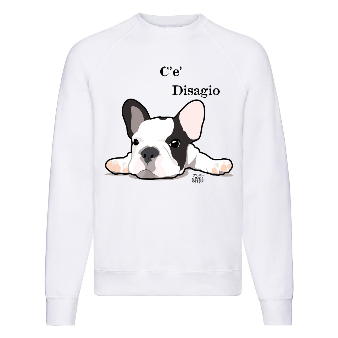 Felpa Classic  Uomo Donna C'è Disagio ( Z365 ) - Gufetto Brand 