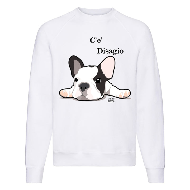 Felpa Classic  Uomo Donna C'è Disagio ( Z365 ) - Gufetto Brand 