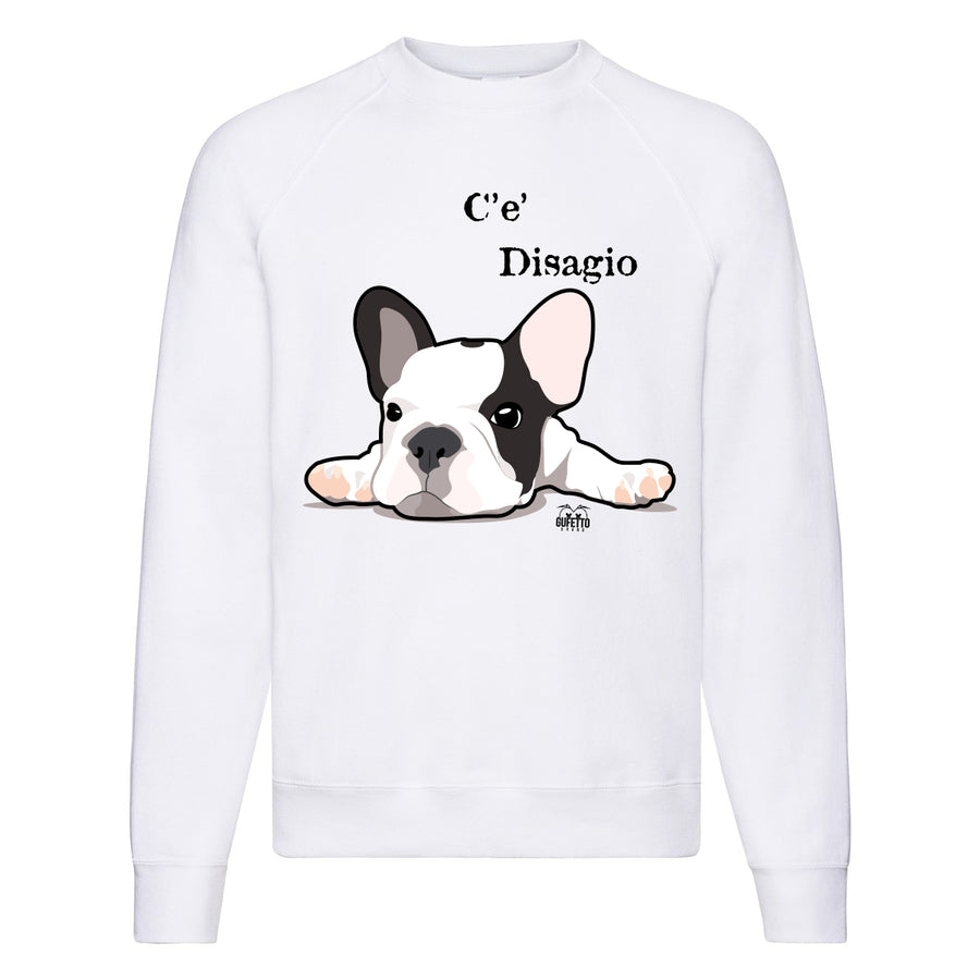 Felpa Classic  Uomo Donna C'è Disagio ( Z365 ) - Gufetto Brand 