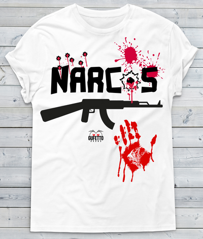 T-shirt Donna Narcos - Gufetto Brand 