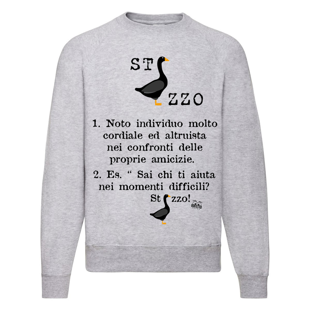 Felpa Classic  Uomo Donna St-zzo ( L521 ) - Gufetto Brand 