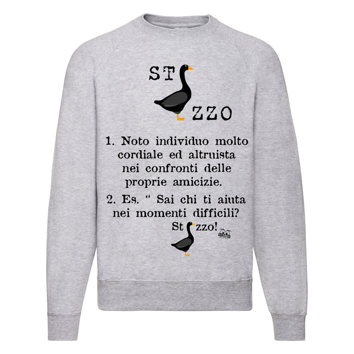 Felpa Classic  Uomo Donna St-zzo ( L521 ) - Gufetto Brand 