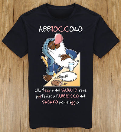 T-shirt Uomo I 7 Nani del dopo Pranzo ABBIOCCOLO ( A82041 ) - Gufetto Brand 