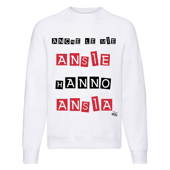 Felpa Classic  Uomo Donna  Ansie ( Z268 ) - Gufetto Brand 