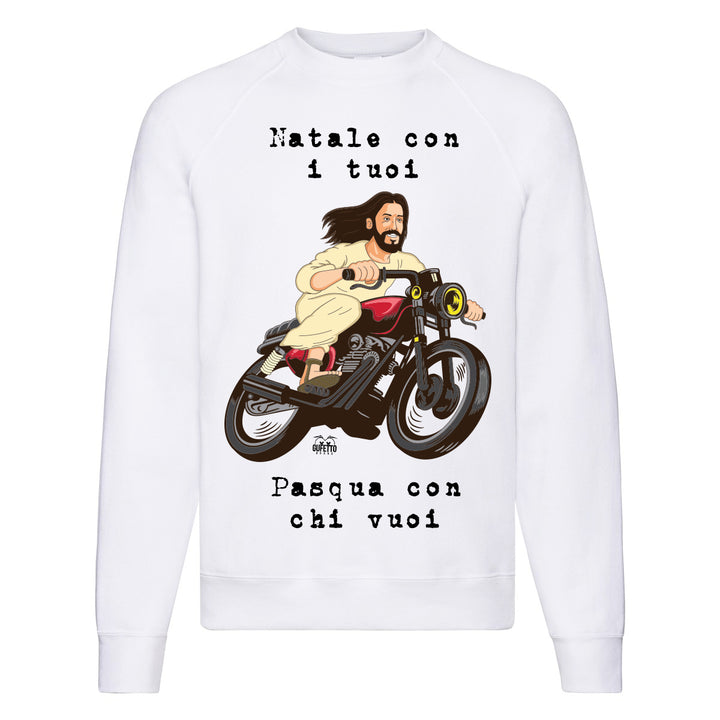 Felpa Classic  Uomo Donna Gesù ( D926 ) - Gufetto Brand 