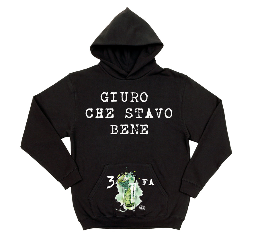 Felpa uomo 3 Mojito - Gufetto Brand 