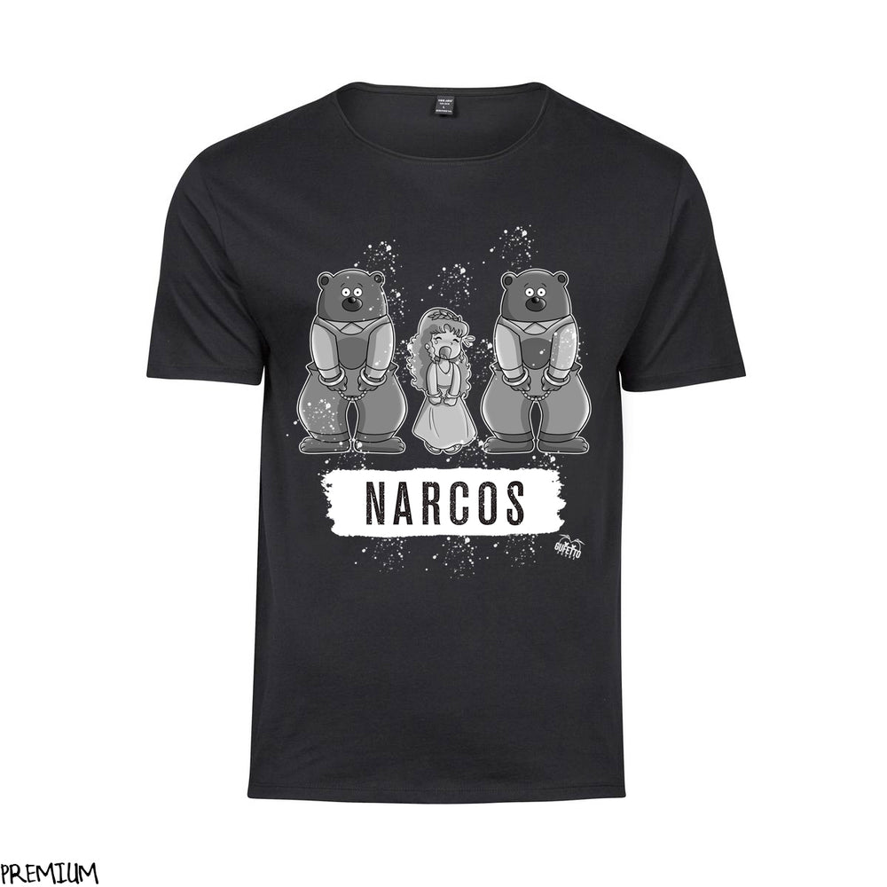 T-shirt Uomo NARCOS ( T732 ) - Gufetto Brand 