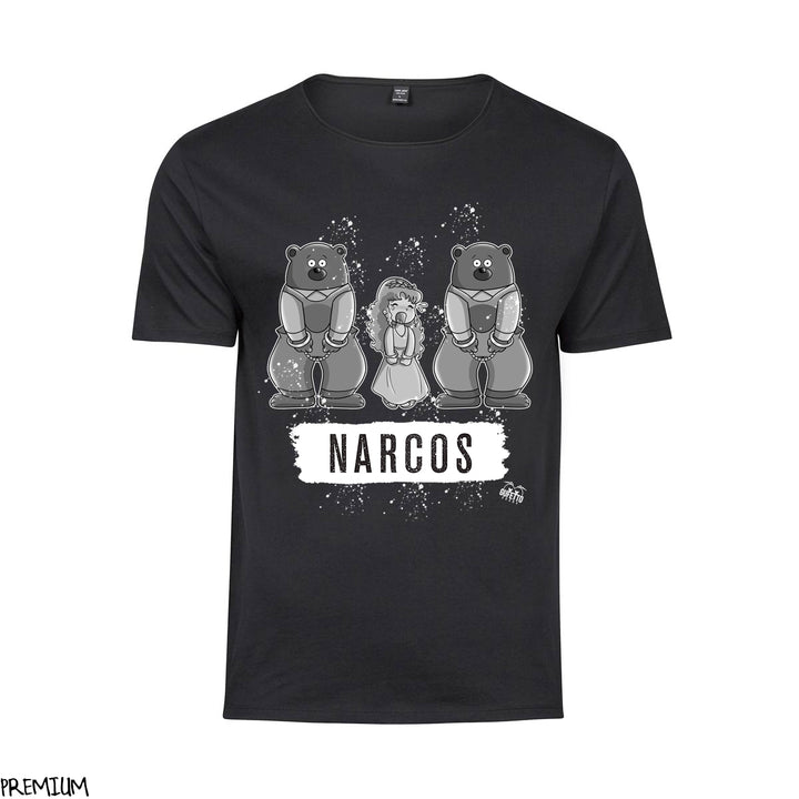 T-shirt Uomo NARCOS ( T732 ) - Gufetto Brand 