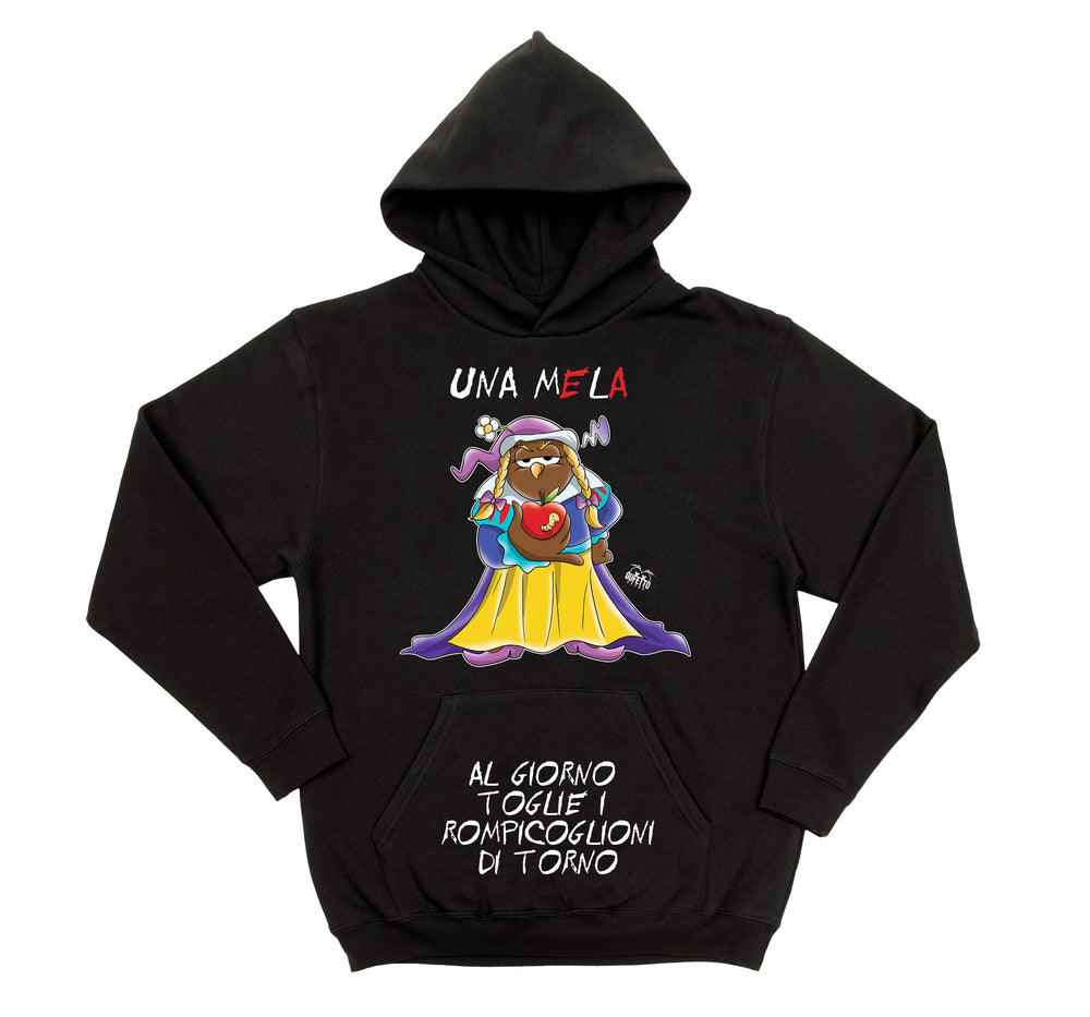 Felpa donna Mela - Gufetto Brand 
