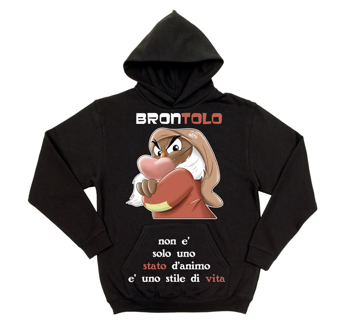 Felpa uomo BRONTOLO 2.0 ( S321 ) - Gufetto Brand 